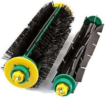 iRobot 2 Main Brushes Roomba Series 500 505 510 520 530 532 535 540 550 551 555 560 562 564 565 570 571 572 580 581 - Official Bosaca 24 Month Warranty