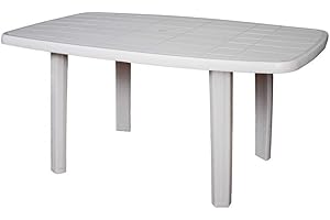 areta - Tavolo Rettangolare, da Esterni, Modello: Sorrento, Dimensioni di 140 x 80 x 72 cm, RIF. AR005