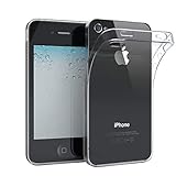 handyhülle iphone 4 silikon ULTRA DÜNN: Die Silikonhülle hat lediglich eine Materialstärke von 0,8 mm und ist trotzdem 100% passgenau! Außerdem hat das Handycover eine Anti-Rutsch-Rückseite, die ungewolltes Verrutschen auf Oberflächen verhindert