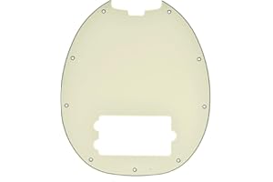 KAISH Battipenna basso Fit per Musicman classic 4 corde StingRay modelli di basso bianco invecchiato