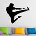 Produktbild Karate Kunst Aufkleber Wandbild Kampfkunst Aufkleber Für Jungen Room Decor Vinyl 55 * 66 Cm