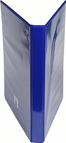 Exacompta 51840BODSE - Carpeta personalizable  A4  4 anillas  16 mm  azul  1 unidad