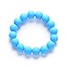 Chuchumz Chewy Bracelet Chewelry Autism ADHD Biting Sensory Child Baby Teething Chew Toy Children Blue