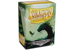 Arcane Tinmen Dragon Shield - Matte Standard Size Sleeves 100pk - Emerald