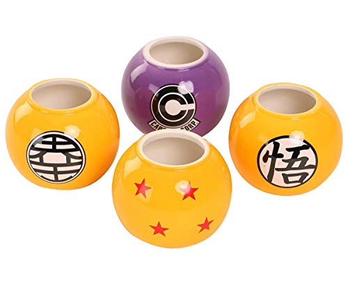 Preisvergleich Produktbild Dragon Ball Z Mini Molded Mug 4-Pack