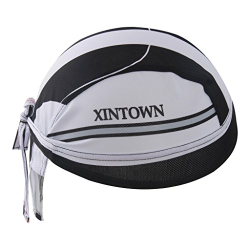 GWELL Bandana Cap Atmungsaktiv Kopftuch Bikertuch UV Schutz Fahrrad Erwachsene Radsport