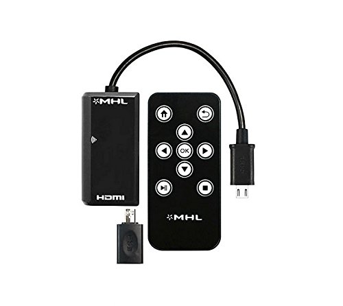 genmine® Micro USB MHL zu HDMI Kabel Adapter mit Fernbedienung für Samsung Galaxy S3/S4/S5 - 2