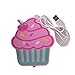 Produktbild Cupcake-förmiger USB-betriebener Tassenwärmer-Isolier-Untersetzer-Kaffeematten-Tischset grün Pink (Color : Green)