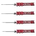 Produktbild Hillrong Sechskant-Schraubendreher 4Pcs HSS Red Handle Schraubendreher Set Sechskant Schraubendreher für Reparaturwerkzeug für RC Helikopter
