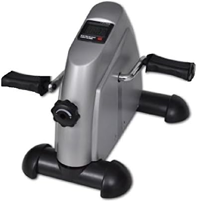 Mini Bike arm and leg trainer exercise bike Silver Black