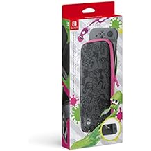 Pochette de transport et protection d'écran Nintendo Switch édition Splatoon 2