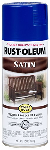 Rust-Oleum 276270 Stop Rust Protective Enamel Spray Paint, Satin Sapphire by Rust-Oleum