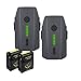 Produktbild Supertop Mavic Pro Batterie | 2 Satz 11,4 V 3830 mAh LiPo Intelligenter Flugbatterieaustausch mit Batterie-sicheren Taschen für DJI Mavic Pro & Platinum & Alpine White Drone
