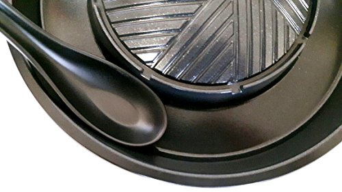 TomYang BBQ Suppenlöffel 21 cm! Perfekt für den neuen Tischgrill / elektro Grill und Asia Fondue - 4