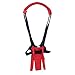 New 8-16 Months Baby Toddler Fully Adjustable Pure Cotton Learning Security Harness Walk Learning Assistant Open Crotch Basket Belt Step Walkings Wings Aid Up to 35 Kg (Red)