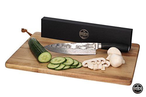 Daiki Japan – hochwertiges japanisches Küchenmesser / Damastmesser 67 Schichten VG-10 mit 19 cm Klinge - 6