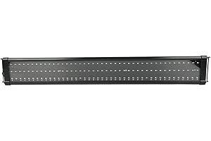 DDMINE LED Éclairages Aquarium, Lumière D'aquarium de 90-110 cm, Rampe Éclairage Aquarium pour Poisson et Plante, Support Réglable, IP68 étanche Light pour Réservoir de Poissons Plante (90-110 cm)