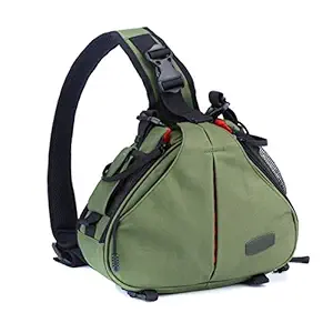 Caden K1 Case Bag for DSLR Camera - Army Green