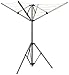 Produktbild Wäschespinne mit 4 Armen, freistehender Wäschetrockner, tragbar, aus Aluminium, für Caravan und Camping