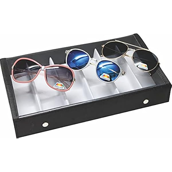 Sun Glasses Organizer Grids Sunglasses Organizer Display Wooden