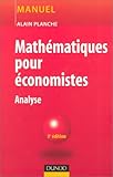 Image de Mathématiques pour économistes : Analyse