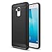 Produktbild BENKER Huawei Honor 5C/Honor 7 Lite/GT3 Hülle, Stoßdämpfend und Anti-Fingerprint [ Gute Berührung ] Soft Silikon TPU Material Carbon Fiber Design Handyhülle - Schwarz