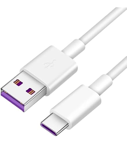 Câble Micro USB Blanc 1 Mètre Pour Huawei Honor 8X – Charge Et Synchronisation – Neuf