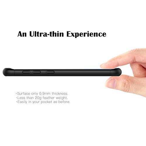 Qissy   Carcasa Samsung Galaxy S8 3 in 1 Todo Incluido Anti-Scratch Ultra Slim Protective 360 PC Case Cover para Samsung Galaxy S8 5 8    Negro 