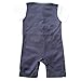 TiaoBug Baby Boys Gentleman Romper Jumpsuit Suit Hat Bowtie Communion Party Bodysuit Clothing 12-18 Months Navy Blue