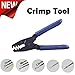 Produktbild TAOtTAO Crimpzange Verdrahtung Crimpzange offener Lauf 10-22 AWG Manuelles Kaltpresswerkzeug
