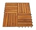 Produktbild DEGAMO Set Holzfliesen (12 Stück) aus Akazienholz, 30x30cm