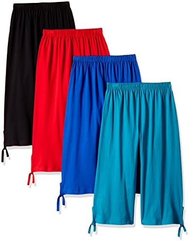 SINI MINI Girls Casual Capri(Pack of 4)