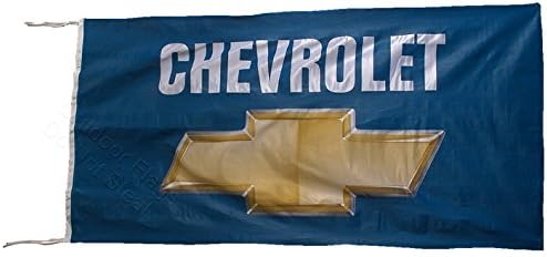 CHEVROLET BLUE 3D FLAG BANNER 2.5x5 ft 150 x 75 cm