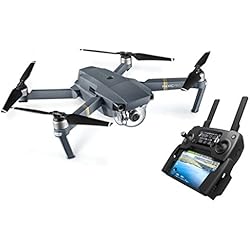 DJI Mavic Pro - Dron cuadricóptero (4 k/30 fps, 12mpx, 65 km/h, 27 minutos) color negro