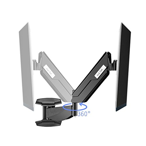 Suptek Gas Spring Arm TV Monitor Halterung Wandhalterung für 26 “ bis 50 „bis 21KG (46lbs) LCD LED Plasma Flachbildschirm TV mit VESA 400/200/100 / 75mm WM4021B Z2 - 3