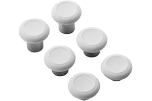 AKNES GULIKit NS39 Thumbstick Kit de Reemplazo, 3 Pares de Repuesto de Pulgares para Kingkong 2 Pro Mando, Kingkong 2 Mando (Blanco)