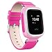 Produktbild LJSHU Children es Smart Phone Watch Plug SIM Card Anti-Lost Positioning Smart Reminder Multi-Funktion Kid ' S Watch,Pink