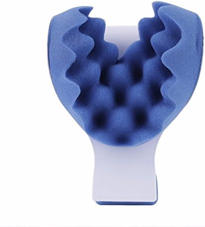 NNIUK Shoulder and Neck Tension Pillow, Cervical Relaxing Device Massage Traction for Releasing Muscle Professional Relieve Spondylosis and Periarthritis Sponge
