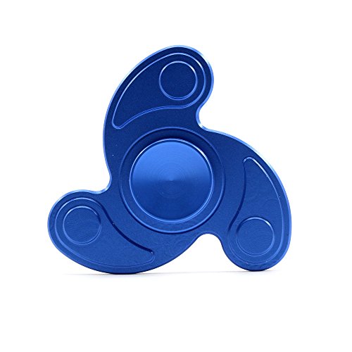USUN New Hand Finger Spinner ADHD Stress Relief Focus Bearing Gadget Toy Gifts, Blue