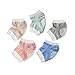 Produktbild 5 Paare Baby Knieschoner, ASBYFR Baby Knieschützer mit Gummipunkte anti-Rutsch, 0 -24 Monate