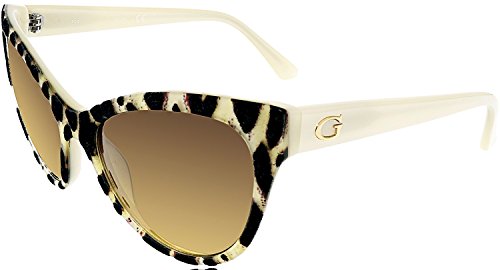 Preisvergleich Produktbild Guess Sonnenbrille 7430 (56 mm) schwarz / weiß