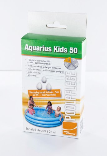 Steinbach Poolchemie Aquarius Kids 50, Aquacorrect, 5x25 ml