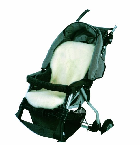 Kaiser 35 x 80cm Stroller Liner White Sheepskin