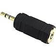 rhinocables 3.5mm to 2.5mm Adapter Jack, Female 3.5mm Socket to Male 2.5mm Plug, Standard to Mini Stereo Jack Plug Adapter wi