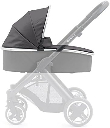 Oyster MaxGem Carrycot (Slate Grey, Pack of 2)