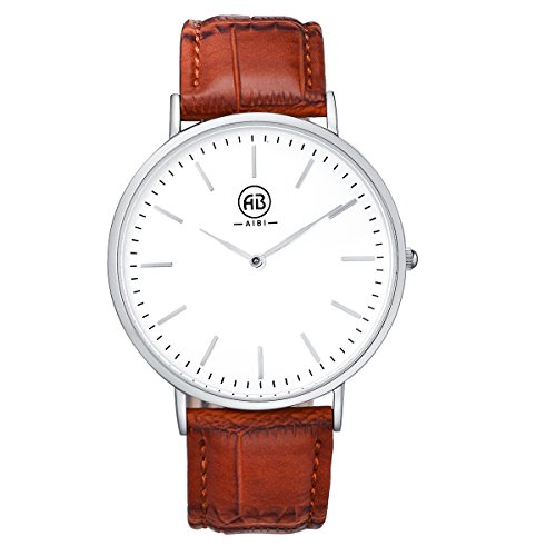 AIBI Herrenuhr Klassische Casual Analog Quarzuhr AB02401-6 AIBI Herrenuhr Klassische Casual Analog Quarzuhr AB02401-6
