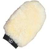 CALEVO Lammfell-Putzhandschuh