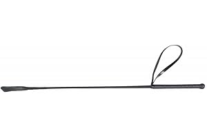 HKM SPORTS EQUIPMENT Peitsche Gerte Reitgerte mit Klatsche -Speedy- schwarz 65cm