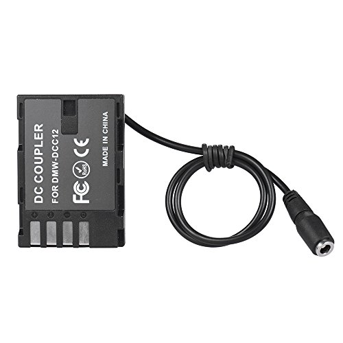 Andoer DMW-DCC12 Dummy Battery Pack DC-Koppler-Verbindungs ​​für Panasonic DMC-GH3 DMC-GH4 Kamera - 7