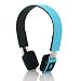 Produktbild deleyCON Bluetooth Headset Kopfhörer Ohrhörer Sport - [Blau] - Stereo - verstellbare Größe - für Handy, PC, Tablet, Ipad, iPhone, Smartphone, Apple Mac Book uvm.